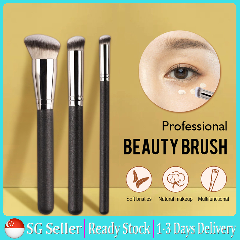 (170+270+370) Soft Bristle Foundation Brush Concealer Brush Makeup Brush Beauty Tool CNY Gift Present